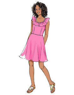 Dress pattern - Butterick 6888 2