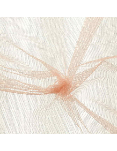 Rigid tulle - Salmon