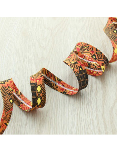 Ethnic Bias - Ochre, Yellow, and Red