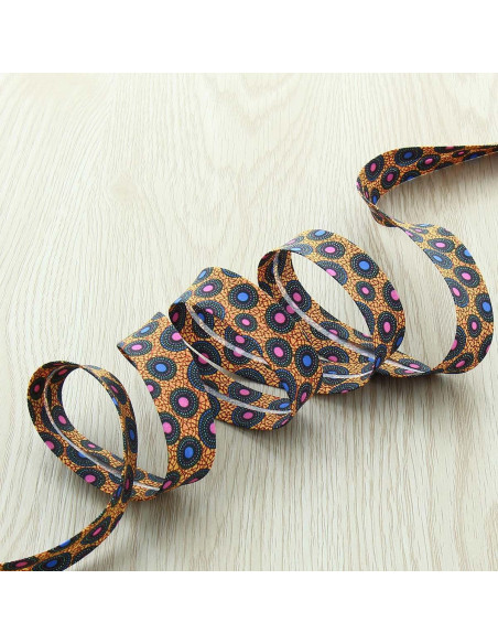 Ethnic bias - Orange, fuchsia, and blue
