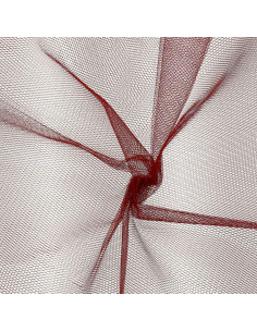 Stiff tulle - Dark red