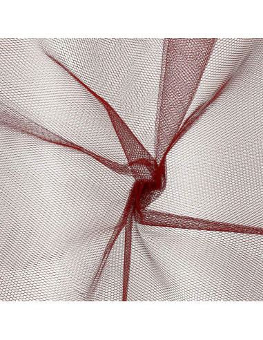 Stiff tulle - Dark red