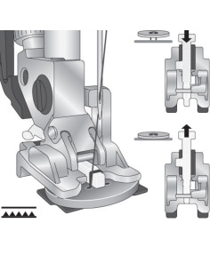 Pfaff button sewing foot 2