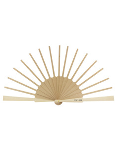 Wooden fan frame