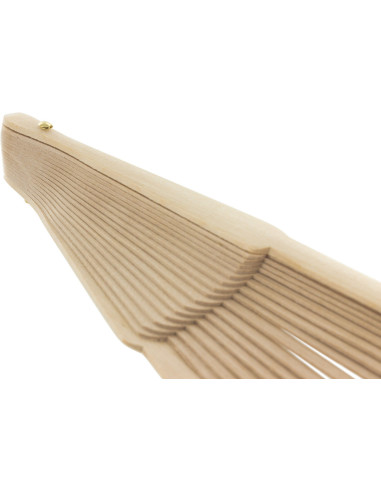 Wooden fan frame