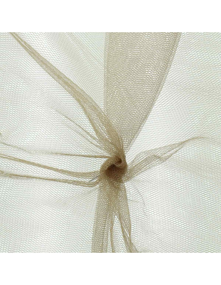 Rigid tulle - Beige
