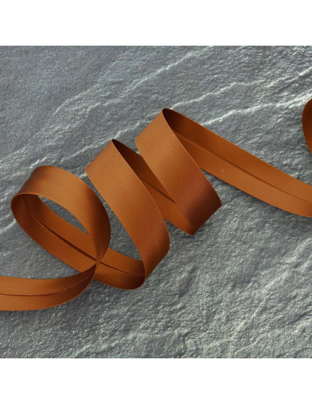 Viscose bias - Marron glacé
