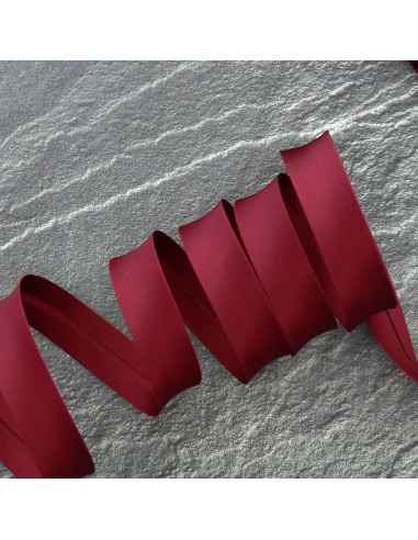 Viscose bias - Pomegranate