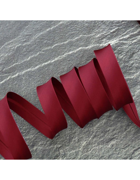 Viscose bias - Pomegranate