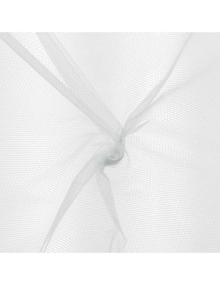 Rigid tulle - White