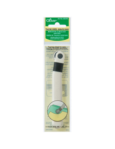 Clover serrated tracing wheel