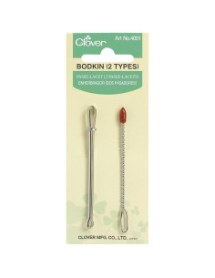Clover shoelace threader