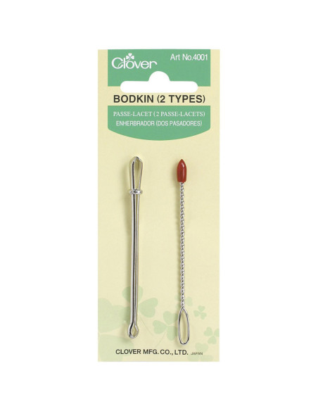 Clover shoelace threader