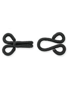 Sew-on fur hooks - Black 2