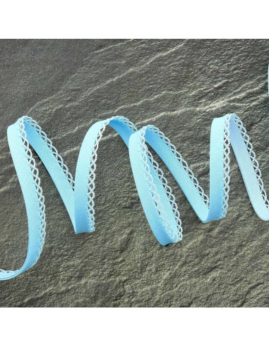 Folded bias tape - Sky blue