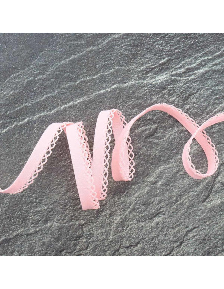 Folded bias tape - Pink