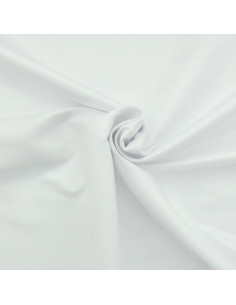 Suede fabric - White