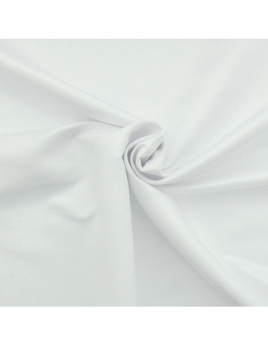 Suede fabric - White