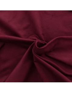 Suede fabric - Wine red