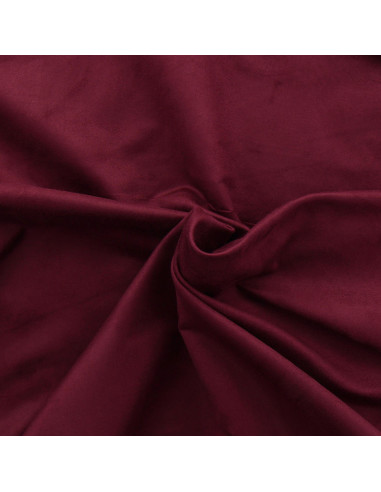 Suede fabric - Wine red