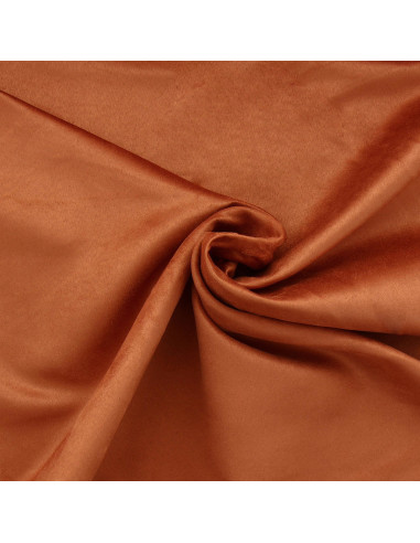 Suede fabric - Rust