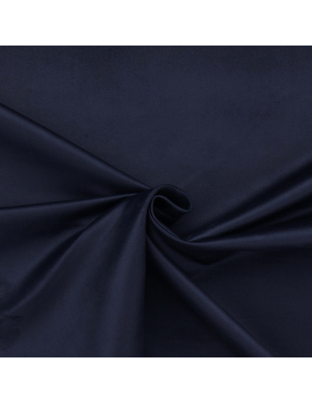 Suede fabric - Navy blue