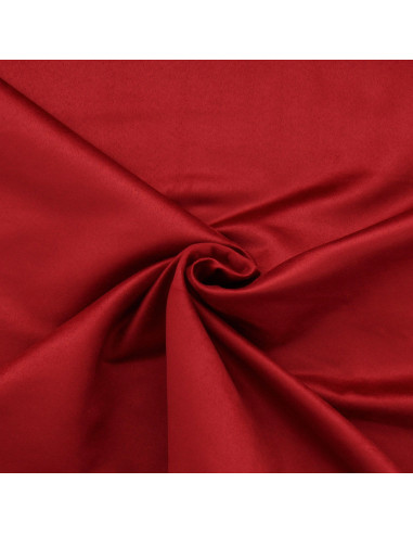 Suede fabric - Dark red