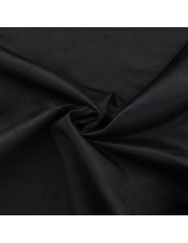 Suede fabric - Black