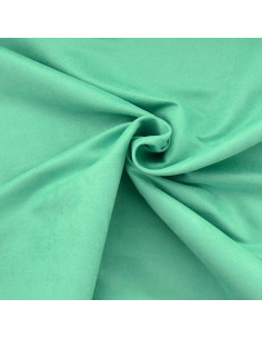 Suede fabric - Mint green