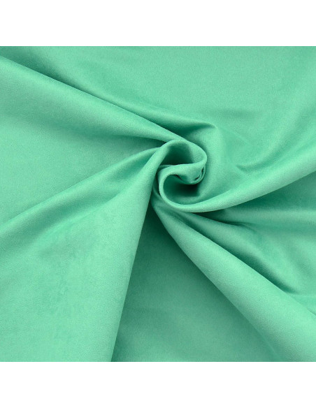 Suede fabric - Mint green
