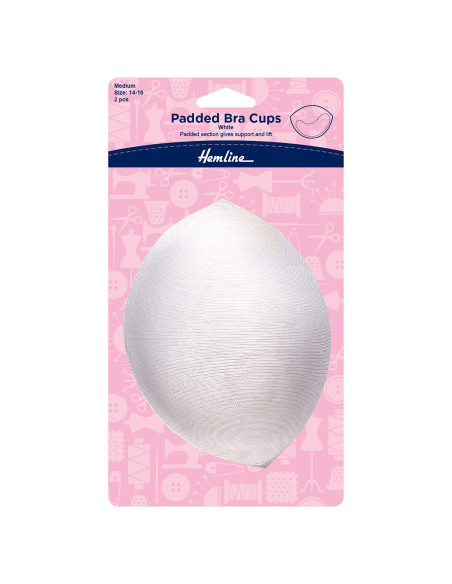 Padded bra cup - White