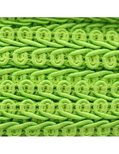 Chanel-style braid - Apple green