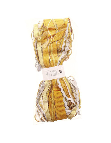 Assortment of ribbons - Gold and silver