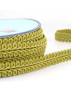 Chanel-style braid - Olive green