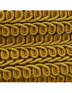 Chanel-style braid - Mustard 2