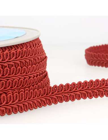 Chanel-style braid - Hermès red