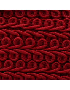 Chanel-style braid - Hermès red 2
