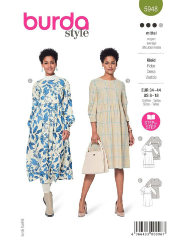 Dress pattern - Burda 5948