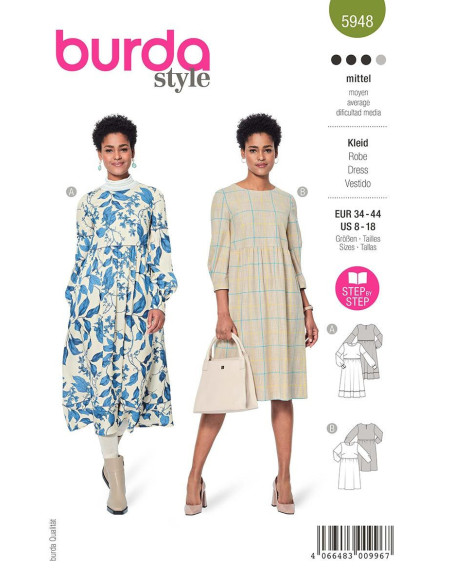 Dress pattern - Burda 5948