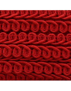 Chanel-style braid - Red 2