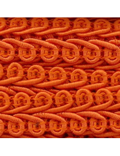 Chanel-style braid - Orange 2