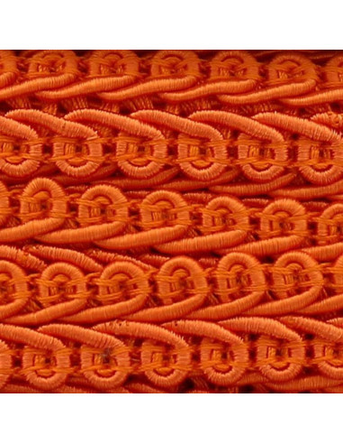 Chanel-style braid - Orange