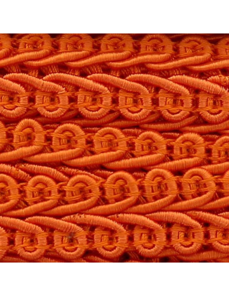 Chanel-style braid - Orange