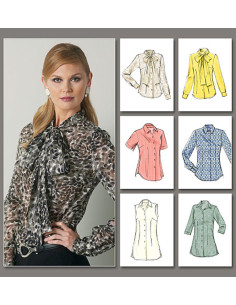 Blouse pattern - Vogue 8772