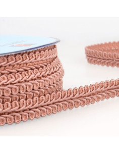Chanel-style braid - Old pink
