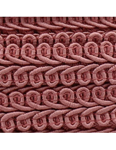 Chanel-style braid - Old pink 2