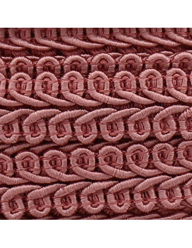Chanel-style braid - Old pink