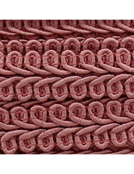 Chanel-style braid - Old pink
