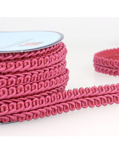 Chanel-style braid - Fuchsia