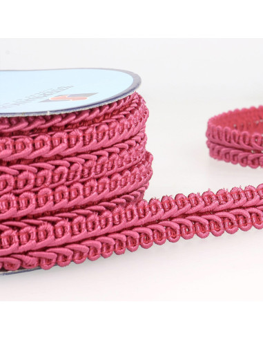 Chanel-style braid - Fuchsia